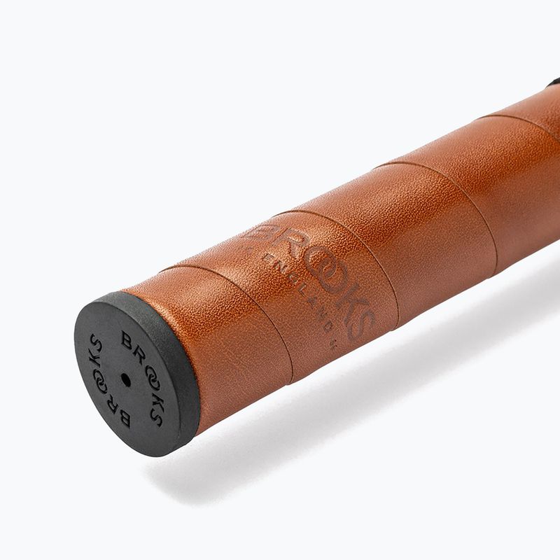 Ръкохватки за кормило Brooks England Willow Leather honey 4