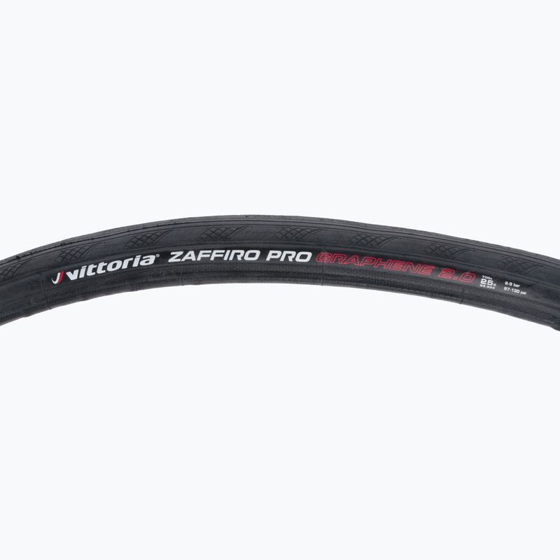 Гума за велосипед Vittoria Zaffiro Pro V G2.0 700 x 25C черна 3