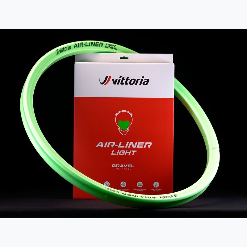 Противопробивна подложка Vittoria AirLiner Light Gravel 700 x 42-50C green 2