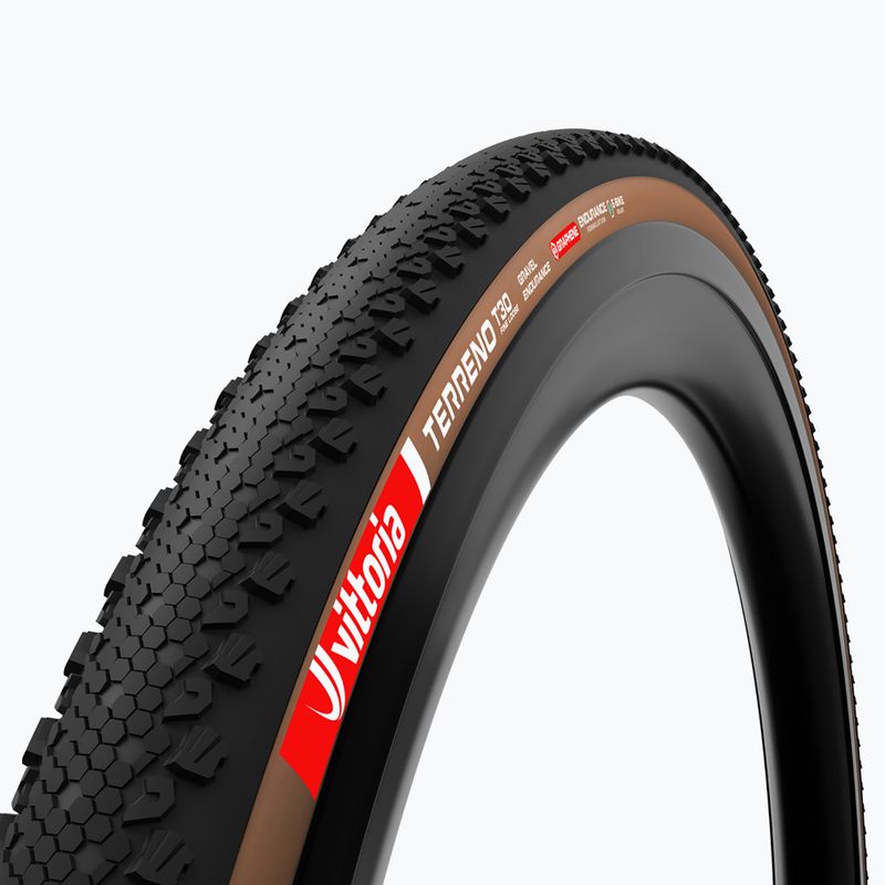 Велосипедна гума Vittoria Terreno T30 G2.0 TLR Gravel Endurance 700x40c black/brown 2