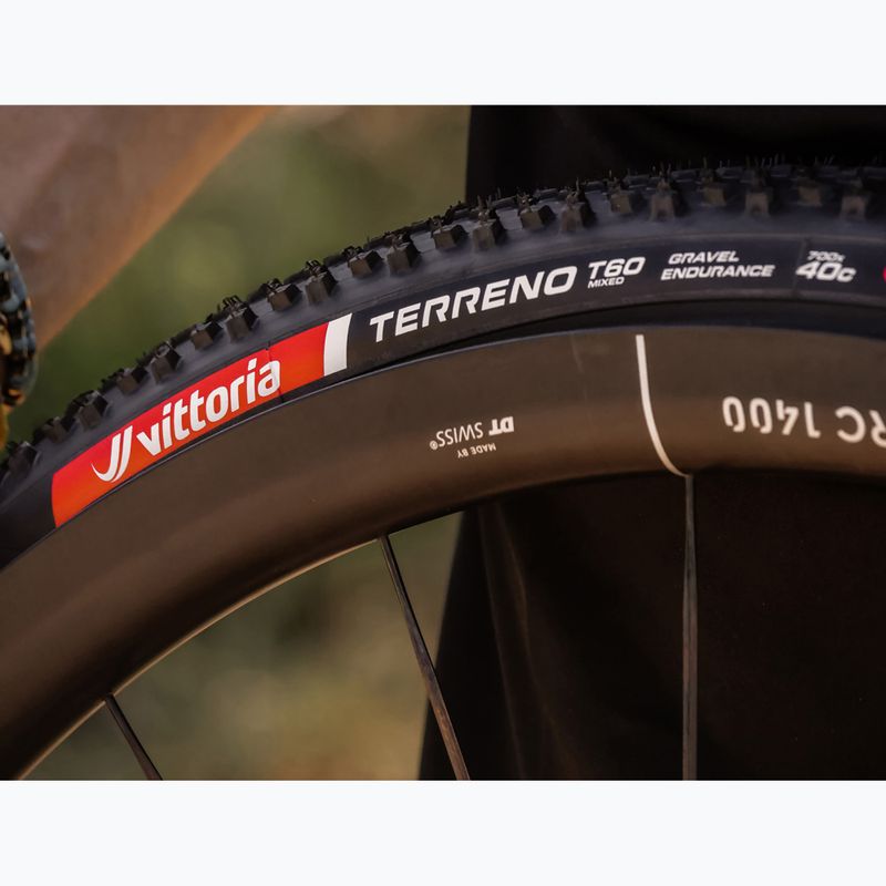 Велосипедна гума Vittoria Terreno T60 G2.0 TLR Gravel Endurance black/brown 6