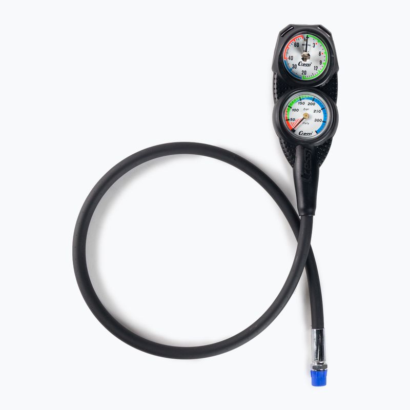 Cressi Конзола за гмуркане 2 черна KC764250