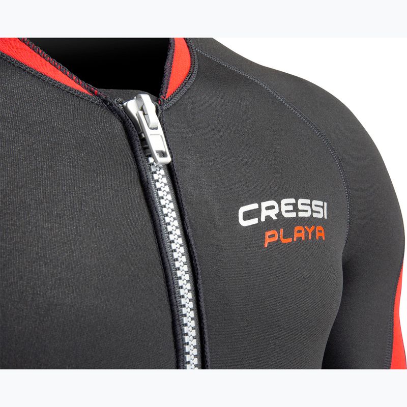 Дамски хидрокостюм Cressi Playa Shorty 2.5 mm black/red 6