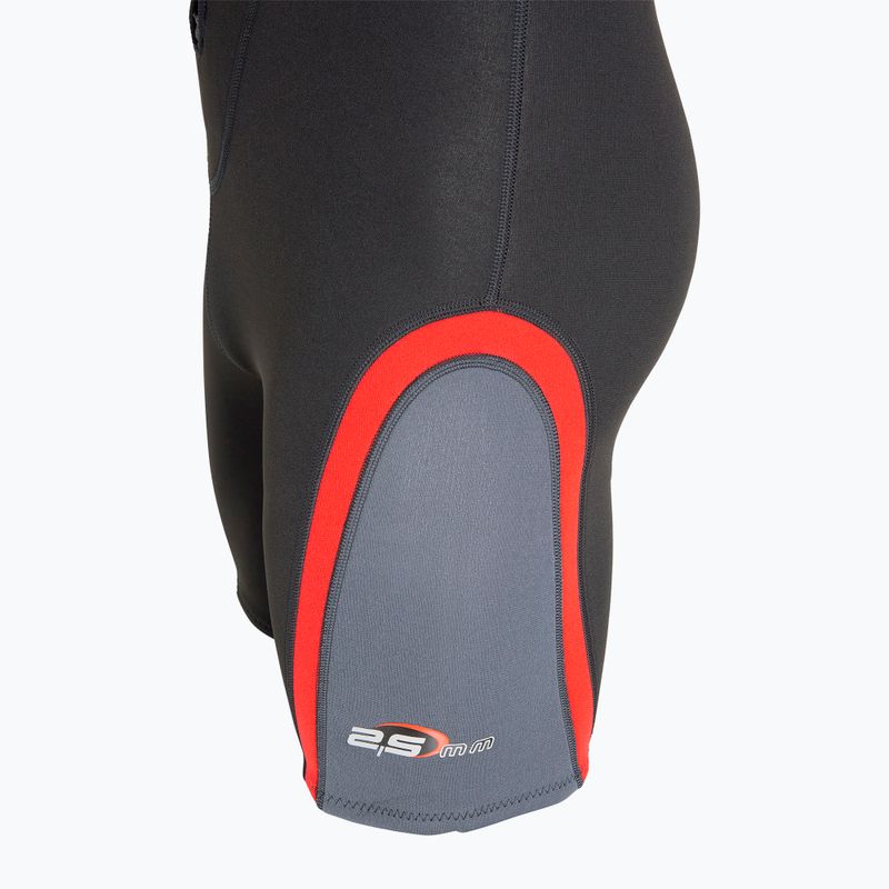 Дамски хидрокостюм Cressi Playa Shorty 2.5 mm black/red 9