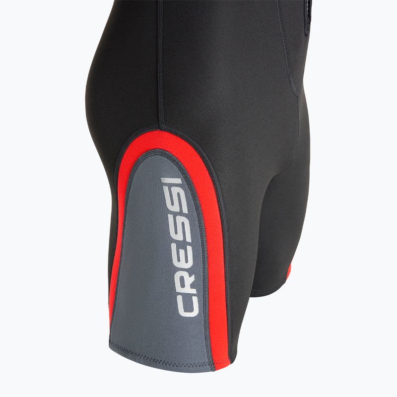 Дамски хидрокостюм Cressi Playa Shorty 2.5 mm black/red 10