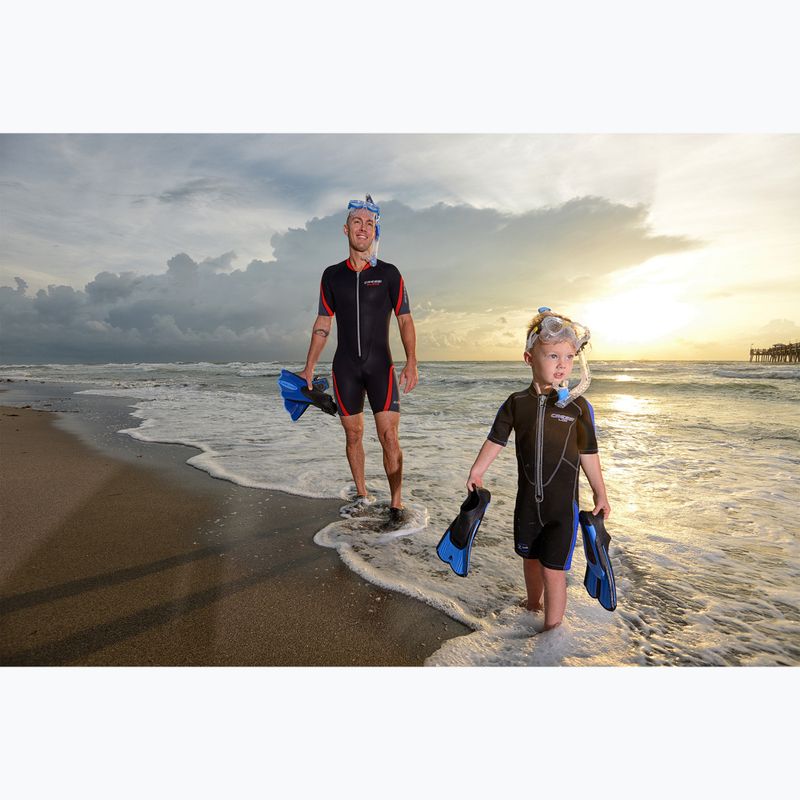 Мъжки неопренов костюм за плуване Cressi Playa Shorty 2.5 mm black/red 13