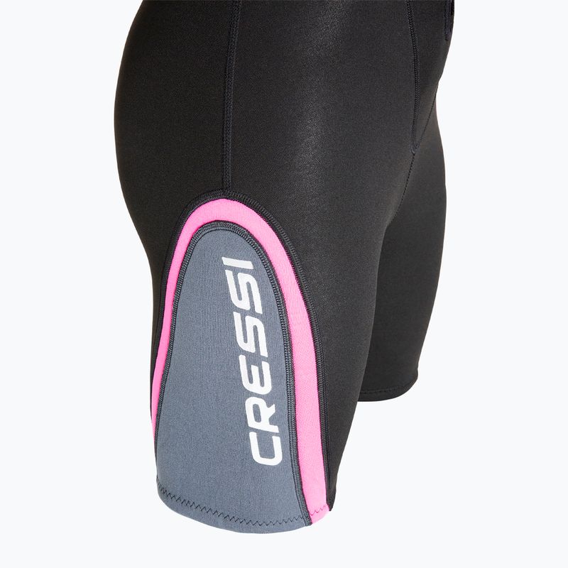 Мъжки неопренов костюм за плуване Cressi Playa Shorty 2.5 mm black/pink 9