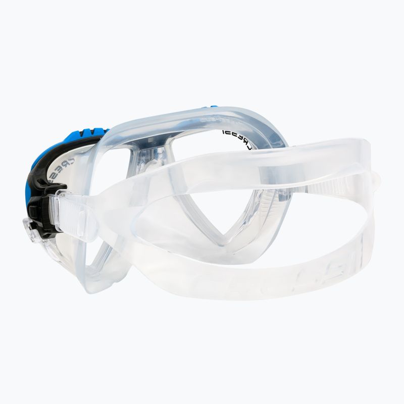 Маска за гмуркане Cressi Matrix Blue DS301020 4