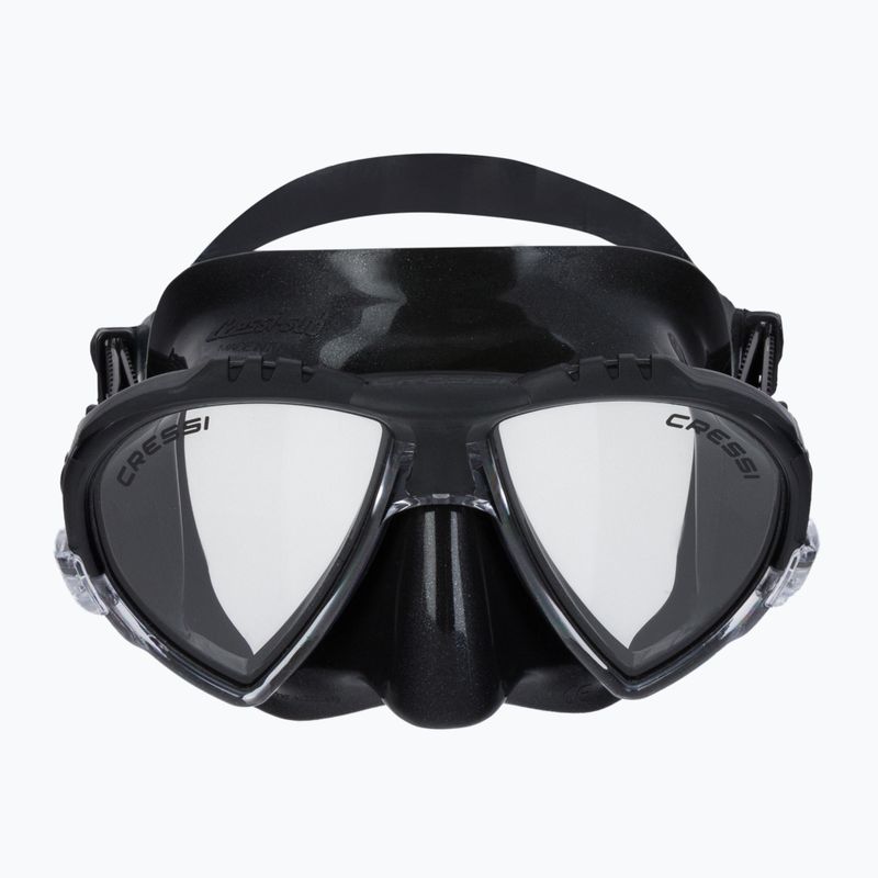 Маска за гмуркане Cressi Matrix черна DS302050 2