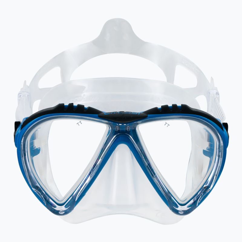 Маска за гмуркане Cressi Lince blue DS311020 2