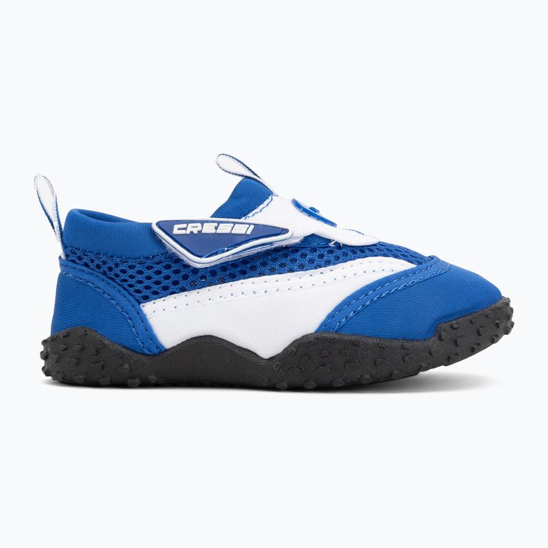 Детски обувки за вода Cressi Coral в бяло и синьо VB945024 2