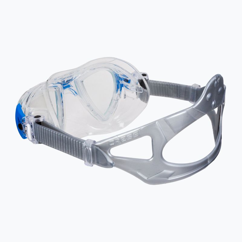 Маска за гмуркане Cressi Nano blue DS360020 4