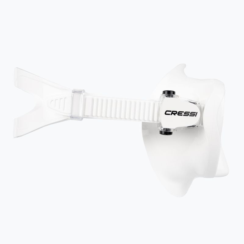 Маска за гмуркане Cressi F1 бяла ZDN283000 3