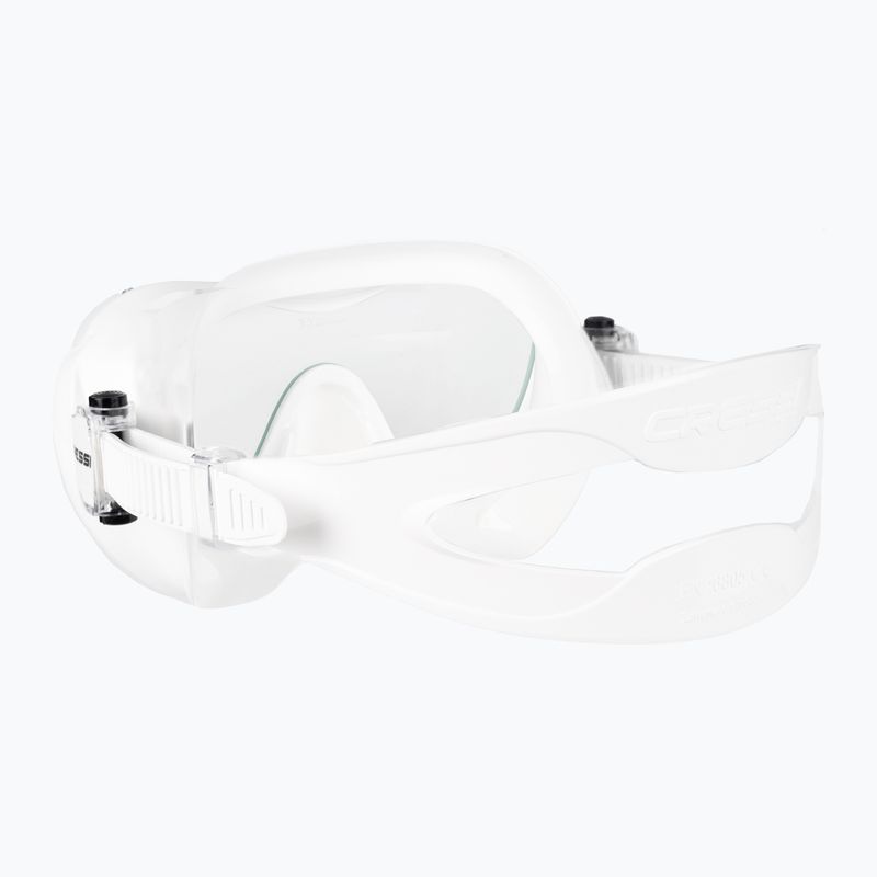 Маска за гмуркане Cressi F1 бяла ZDN283000 5