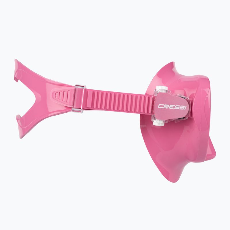 Маска за гмуркане Cressi F1 розова ZDN284000 3