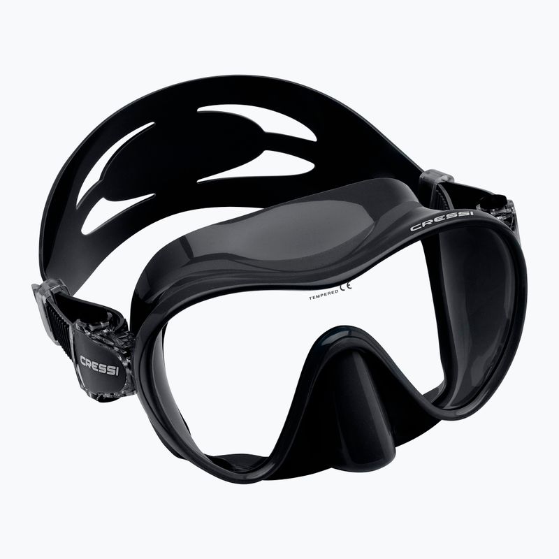 Маска за гмуркане Cressi F1 Small black ZDN311050 5