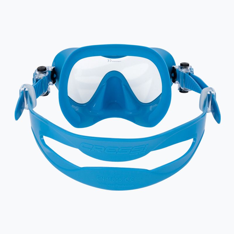 Маска за гмуркане Cressi F1 Small blue ZDN311020 5