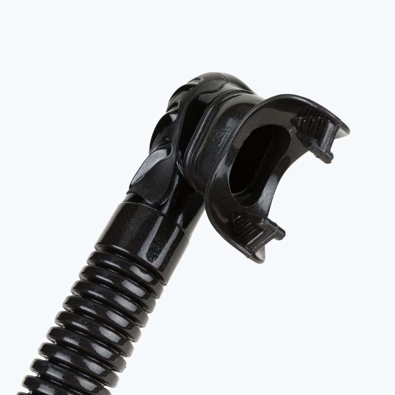 Шнорхел Cressi Alpha Ultra Dry черен/сив ES258 3
