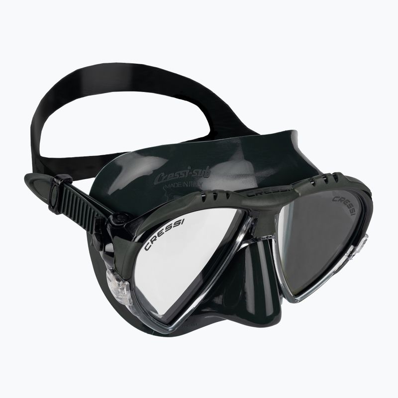 Маска за гмуркане Cressi Matrix зелена DS309850