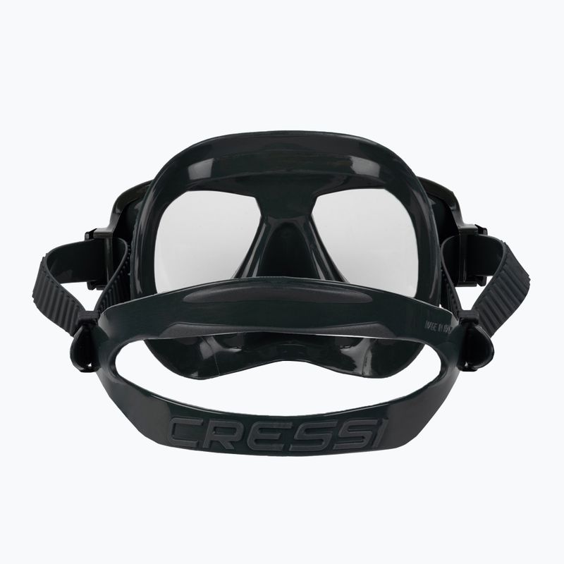 Маска за гмуркане Cressi Matrix зелена DS309850 5