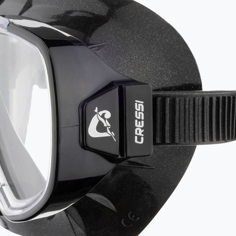 Маска за гмуркане Cressi Onda black/black 4