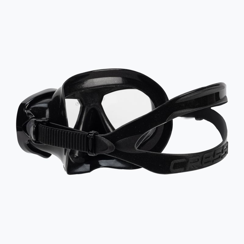 Cressi Marea маска за гмуркане с шнорхел черна DN285050 4