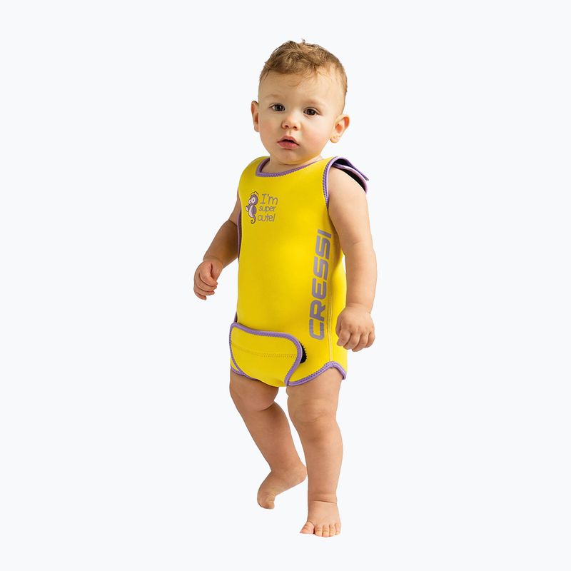 Cressi Baby Warmer 1 5 мм жълта пяна за плуване XDG001906 2