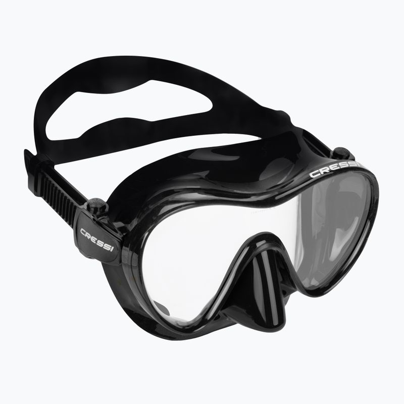 Комплект за гмуркане Cressi F1 + Supernova Dry black 2