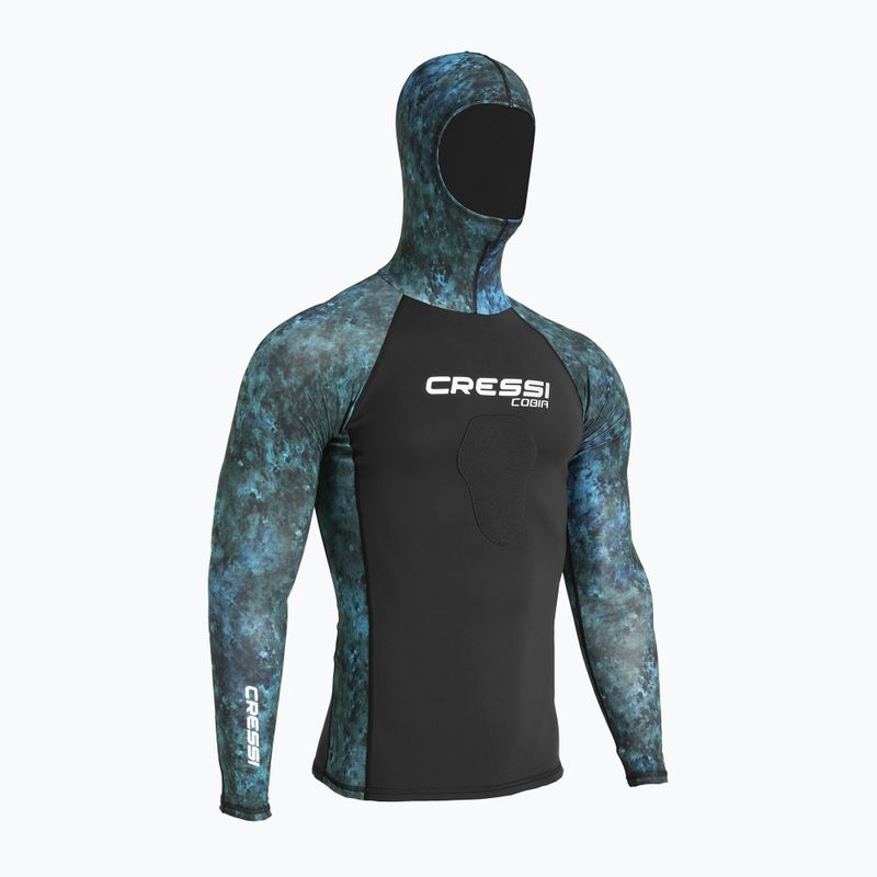 Мъжки дълъг ръкав Cressi Cobia Hunter camo blue за плуване 4