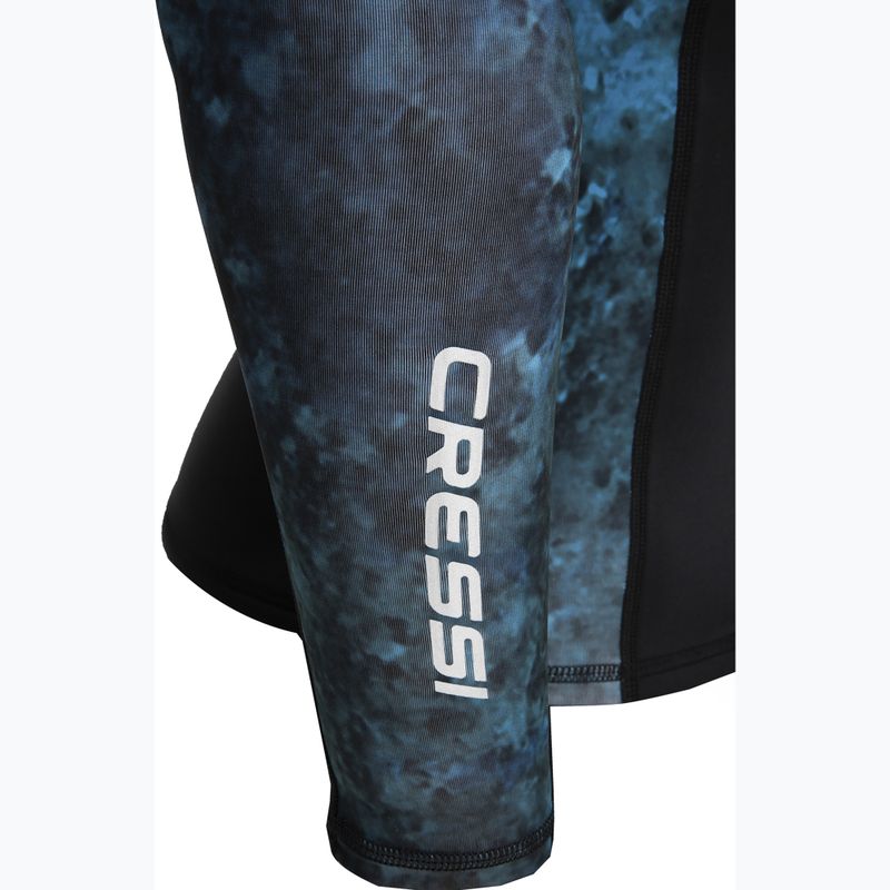 Мъжки дълъг ръкав Cressi Cobia Hunter camo blue за плуване 6