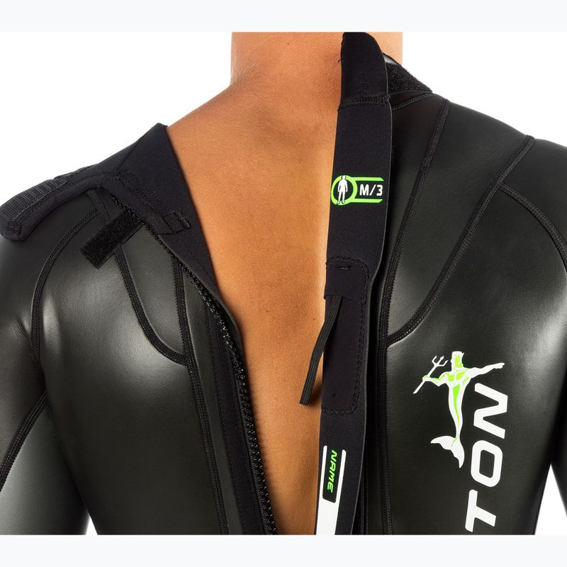 Мъжки неопренов костюм за плуване Cressi Triton Monopiece 1,5 мм black/blue 6