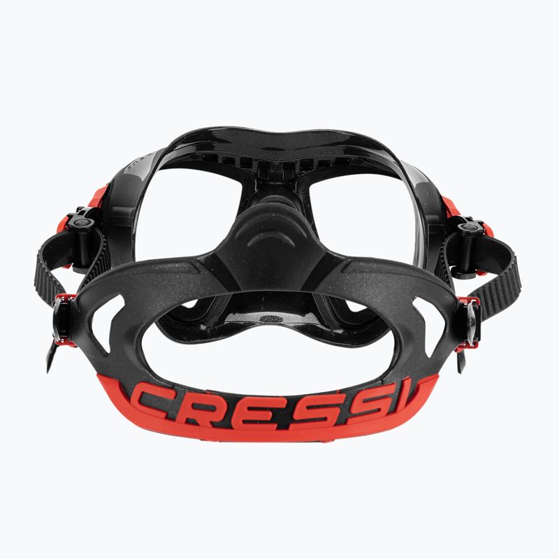 Маска за гмуркане Cressi Zeus black/red 5