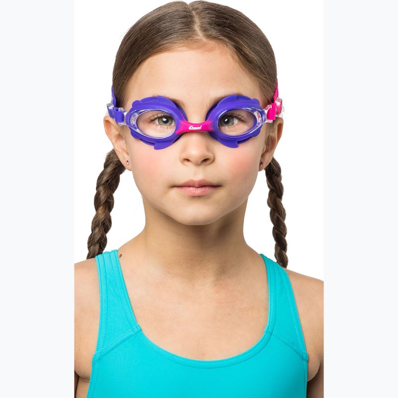 Детски очила за плуване Cressi Seahorse лилаво/розово 3