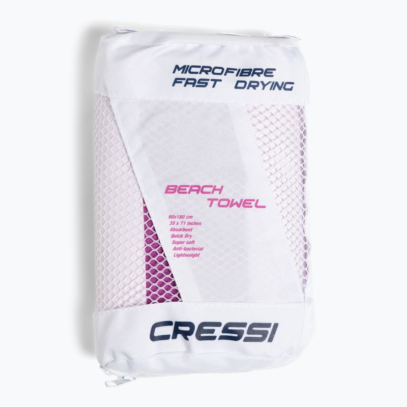 Бързосъхнеща кърпа Cressi Stripe beach purple XVA871 5