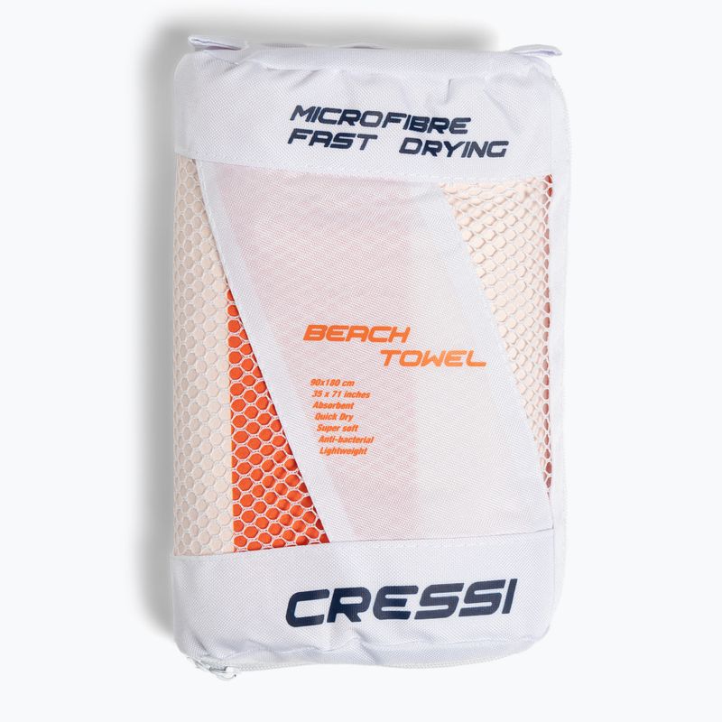 Кърпа за бързо съхнене Cressi Microfiber Stripe оранжева XVA871180 5