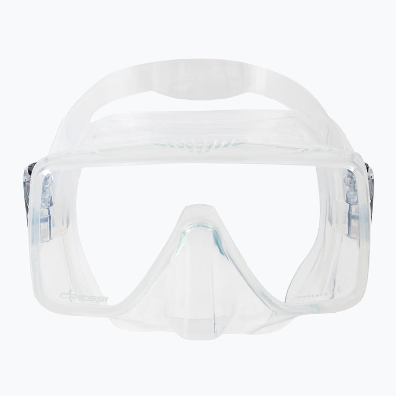 Маска за гмуркане Cressi SF1 прозрачна ZDN331000 2