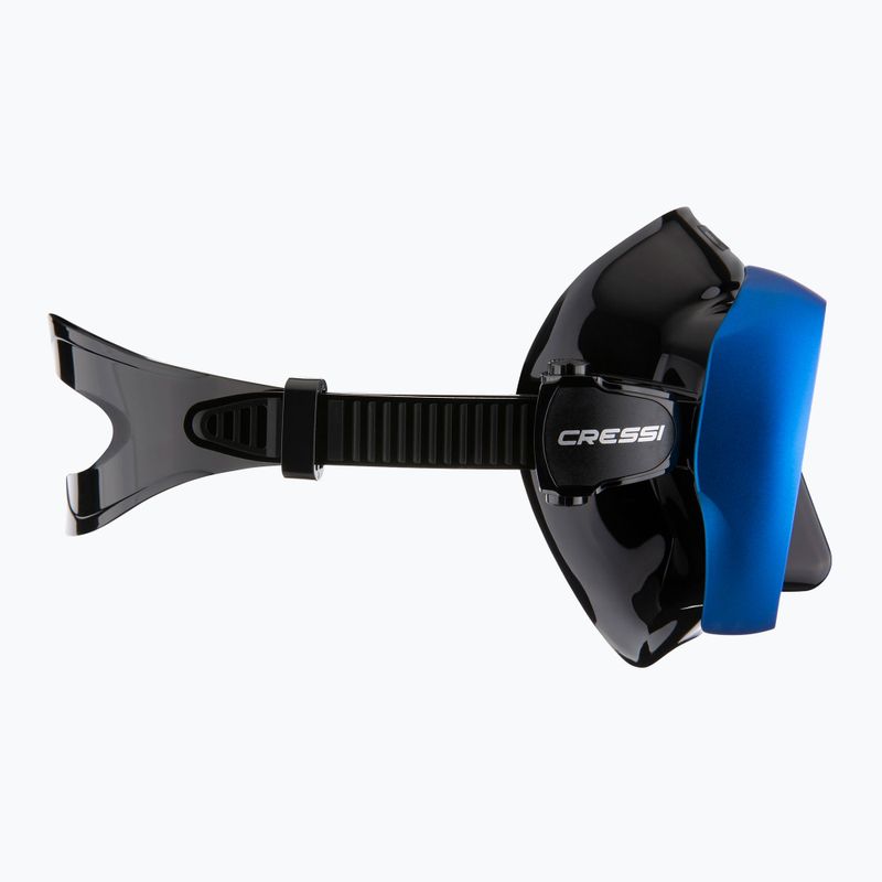 Маска за гмуркане Cressi A1 Anti Fog black/blue 3