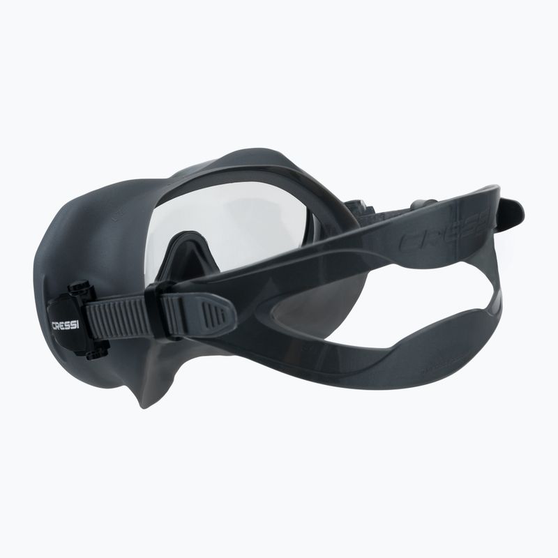 Маска за гмуркане Cressi Z1 сива DN410057 4
