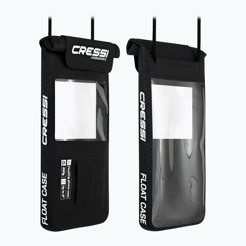 Cressi Float Case Dry Водоустойчив калъф за телефон черен