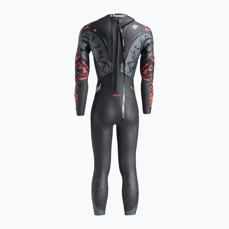 Мъжки хидрокостюм Cressi Kuwae 2/3/4 mm black/red 2