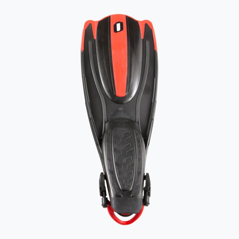 Плавници за гмуркане с шнорхел Cressi Maui Fins black/red 2