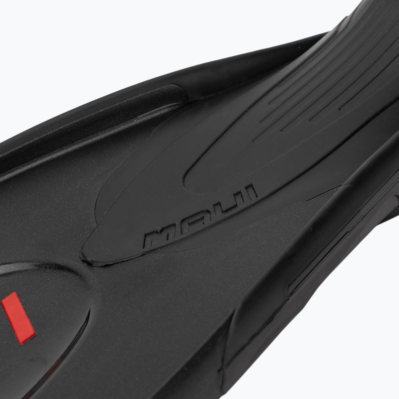 Плавници за гмуркане с шнорхел Cressi Maui Fins black/red 6