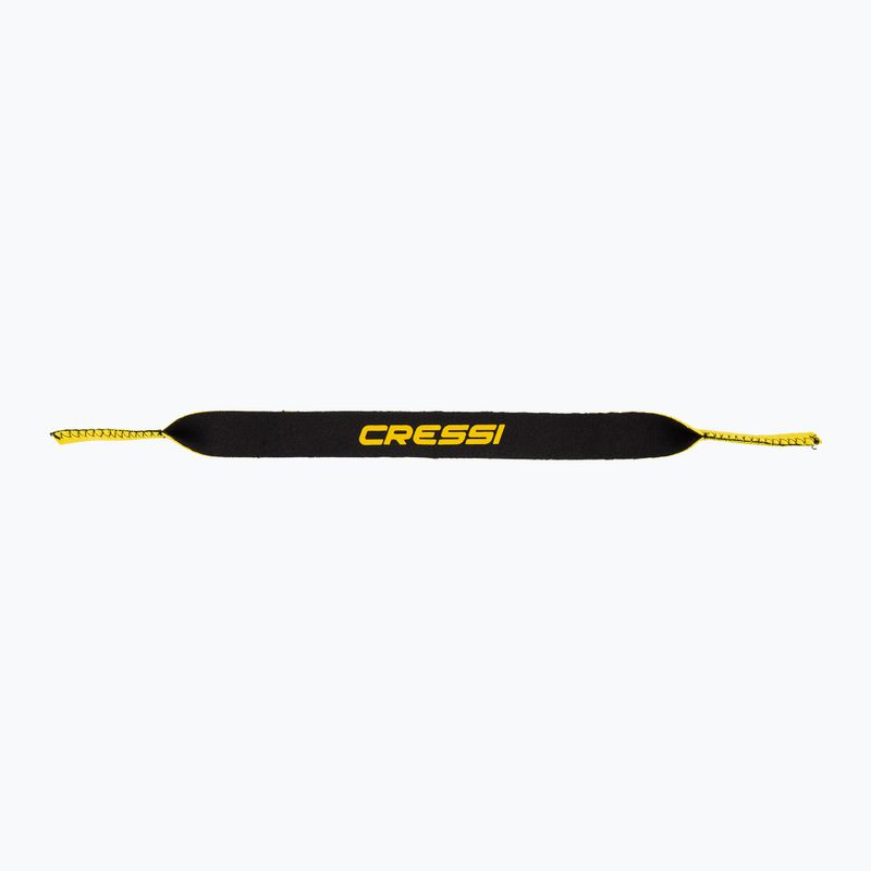 Cressi Neo Retainer каишка за очила жълто/черно 2