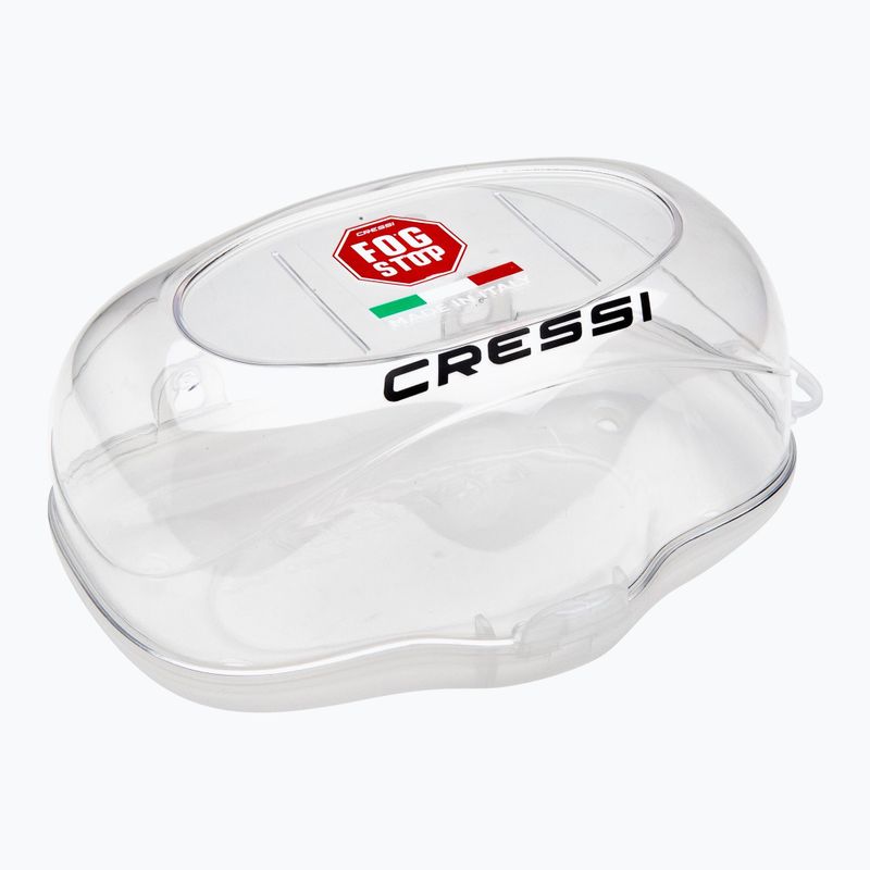 Маска за гмуркане Cressi Samoa прозрачна/аквамаринова 5