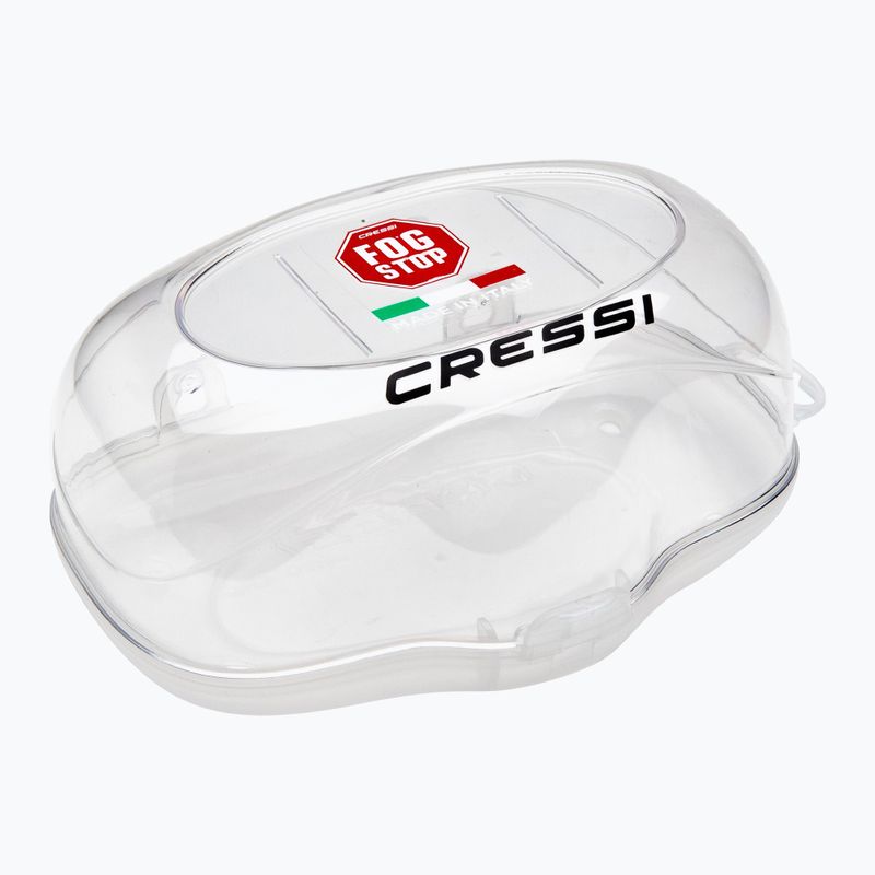 Cressi Atom синя метална/черна маска за гмуркане 5