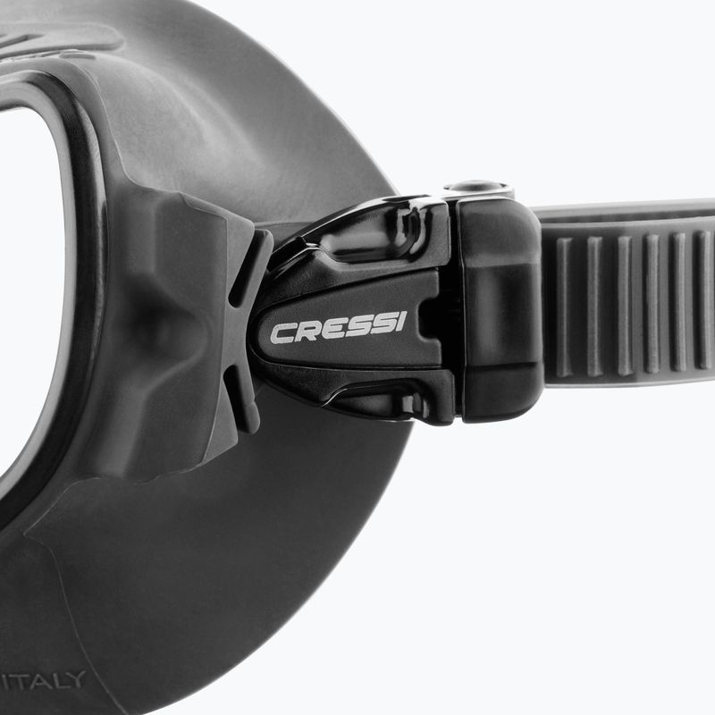 Маска за гмуркане Cressi Atom black/black 4