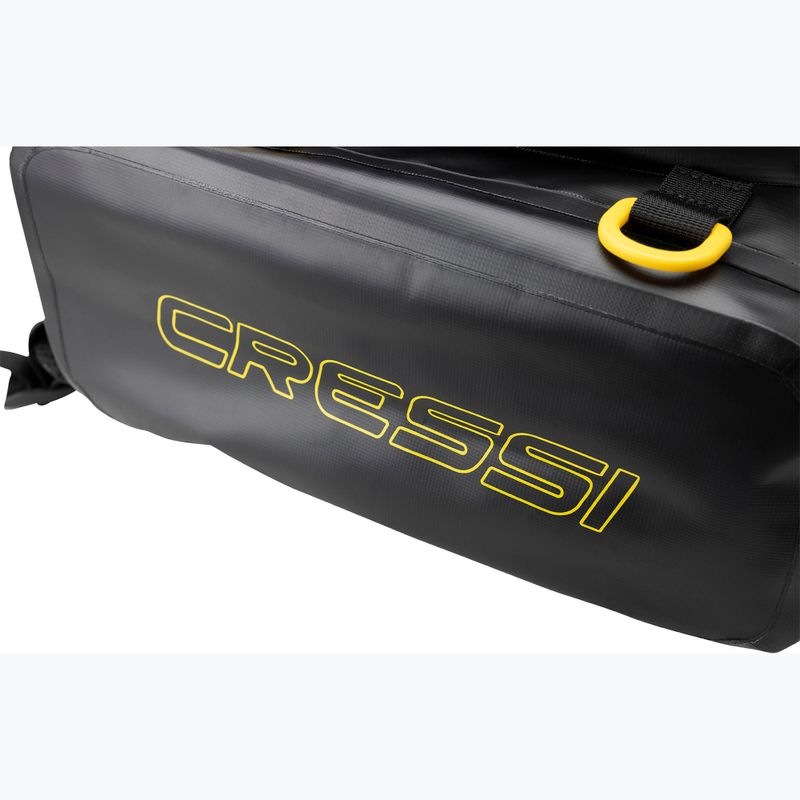 Cressi Venom Суха раница 30 л черна/жълта 9