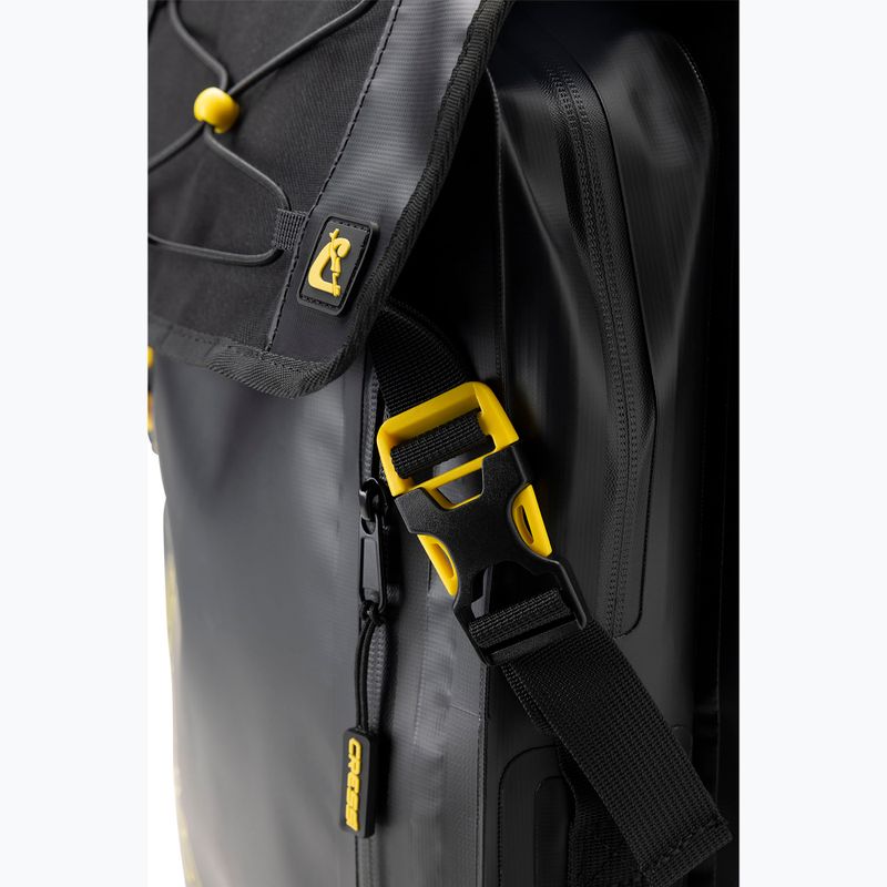 Cressi Venom Суха раница 30 л черна/жълта 11