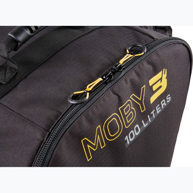 Чанта за пътуване Cressi Moby 3 100 л черна/жълта 5
