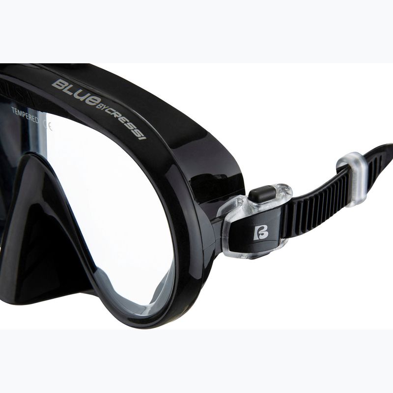 Маска за гмуркане Cressi Musa black 3